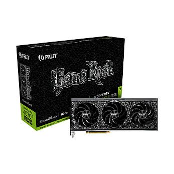 Видеокарта PALIT RTX4070Ti SUPER GAMEROCK OMNIBLACK 16GB (NED47TS019T2-1020Q), фото 4