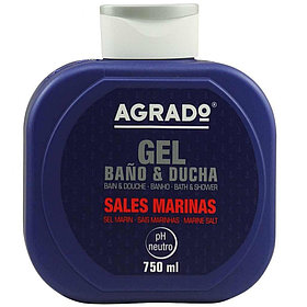 AGRADO гель для ванн Морская соль "Marine salts"увлажняющий 750мл