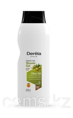 DERELA Гель для душа оливковое масло OLIVE OIL 750 мл, фото 1