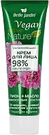 B.J.Active Nature Vegan Крем для лица Увлажняющий Пион + масло абрикосовых косточек 85 мл