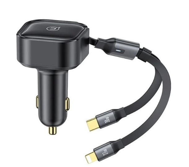 Автомобильное зарядное устройство USAMS US-CC219 C411, фото 1