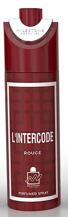 Milestone L'INTERCODE ROUGE Парфюмированный дезодорант жен. 200мл, фото 1
