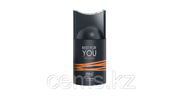 Prive Дезодорант-спрей BEST FOR YOU INTENSE муж.250мл