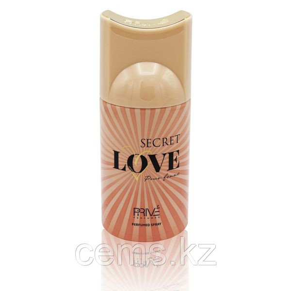 Prive Дезодорант-спрей SECRET LOVE POUR FEMME жен.250мл