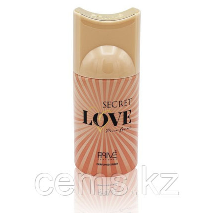 Prive Дезодорант-спрей SECRET LOVE POUR FEMME жен.250мл, фото 1