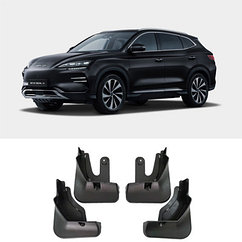 Брызговики BYD Song plus 2023-2025 год, черного цвета