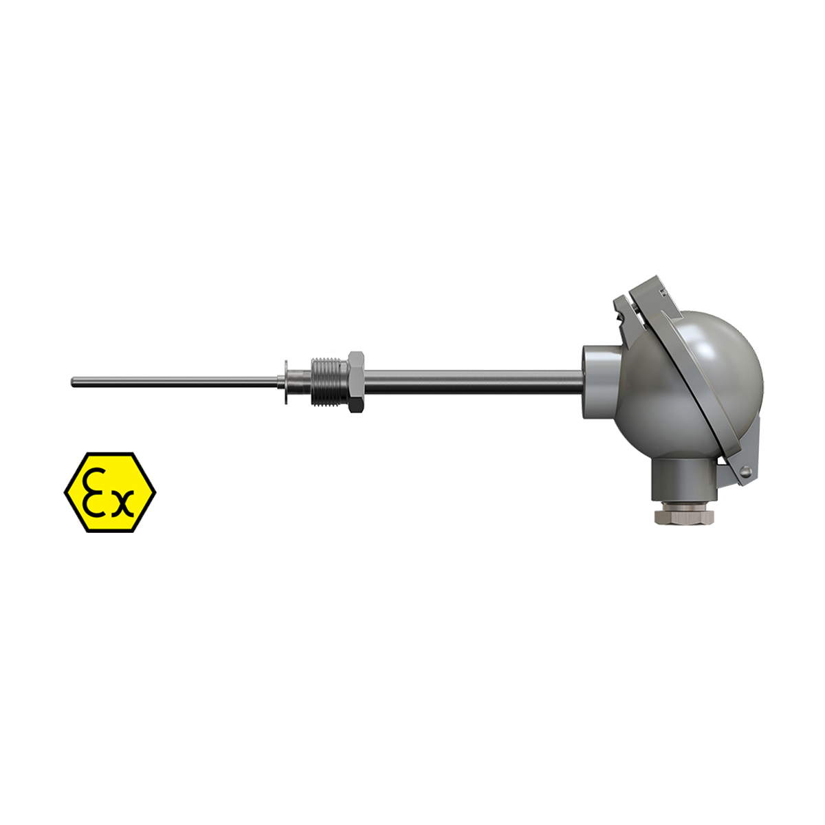 ДТПХхх5 термопары на основе КТМС с коммутационной головкой EXIA ДТПL365-0700.100.ЕХI-Т2