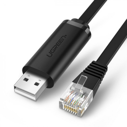 UGREEN 50773 Кабель консольный USB to RJ45 Console Cable 1.5m