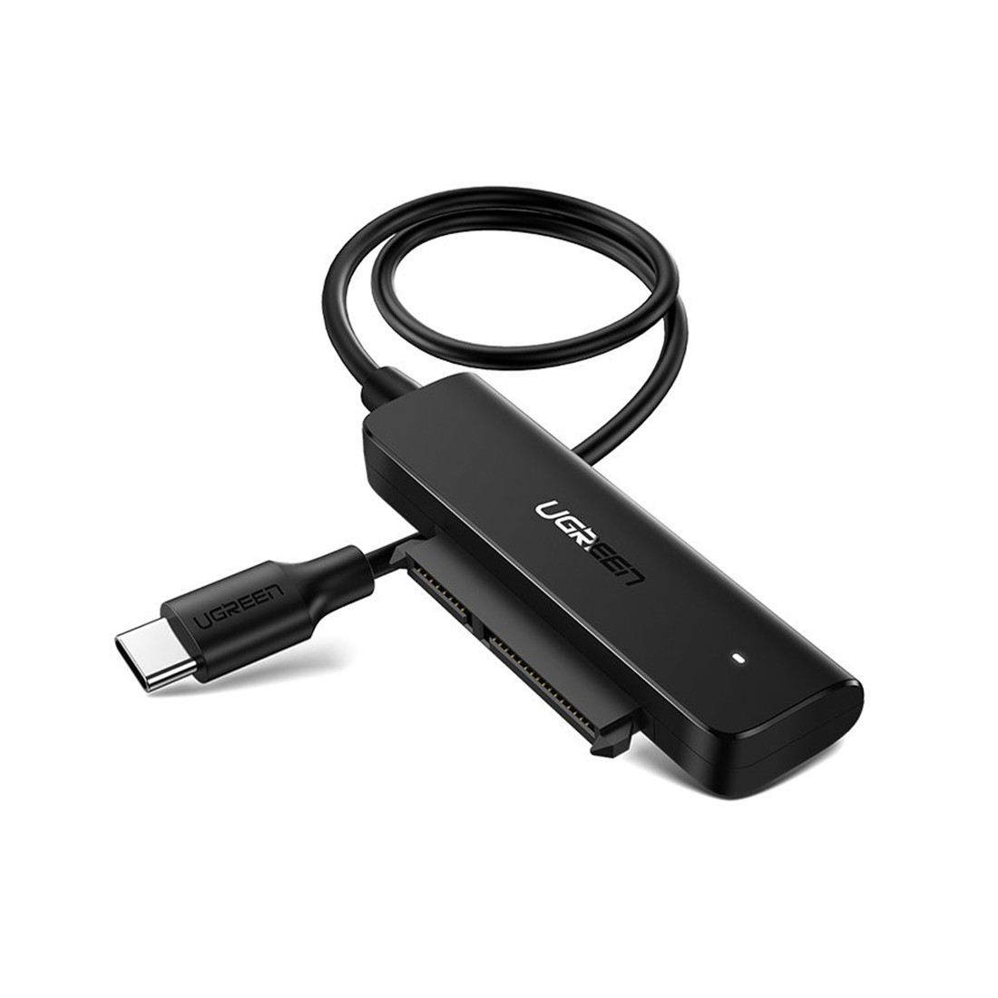 UGREEN 70609 Адаптер CM321 USB-A to 2.5" SATA, 0.5 м, Черный