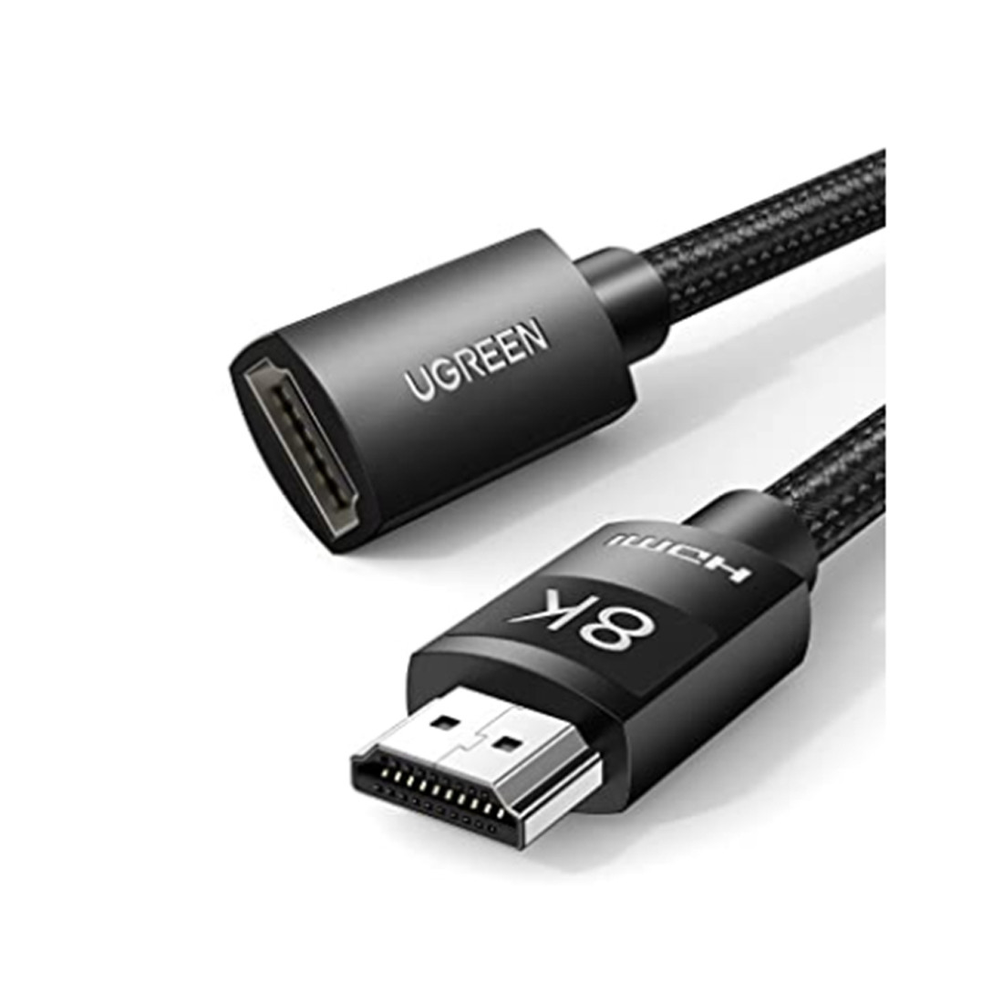 UGREEN 40447 Кабель удлинительный HD151 HDMI 8K Male To Female, 1 метр, Черный