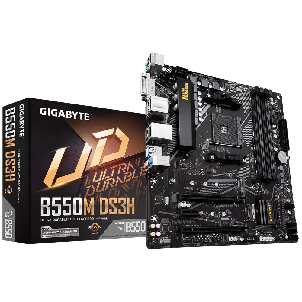 Материнская плата GIGABYTE B550M DS3H R2