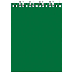 Блокнот BG "Для конференций" на спирали, А5, 60 листов в клетку, зеленый