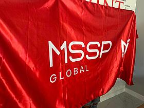 Флаг из атласа