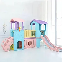 Игровой пластиковый комплекс "Принцесса" с горкой