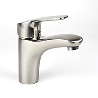 Смеситель для умывальника Atlas Earth ER0002204, подводка 50 см, сатин, цинк