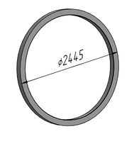 Бандаж БС Teltomat для асфальтобетонного завода