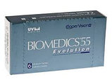 Biomedics 55 гидрогелевые мягкие контактные линзы(6 блистеров), фото 3