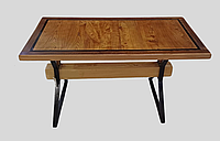 Стол обеденный прямоугольный из массива карагача