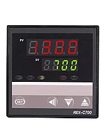 Терморегулятор REX-C700, 0-400°C, 220В, релейный выход