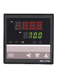Терморегулятор REX-C700, 0-400°C, 220В, релейный выход