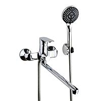 Смеситель для ванны с длинным гусаком ATLAS Aquarius, AQ2004401, хром, цинка