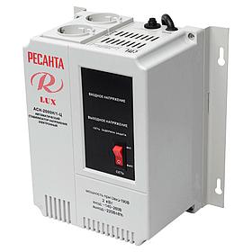 Стабилизатор напряжения Ресанта "LUX" АСН-2000Н/1-Ц 63/6/15