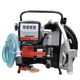 Переносной комплект Petropump DCTP60ST для дизеля 24В + мех.пистолет 60л/мин PP330004