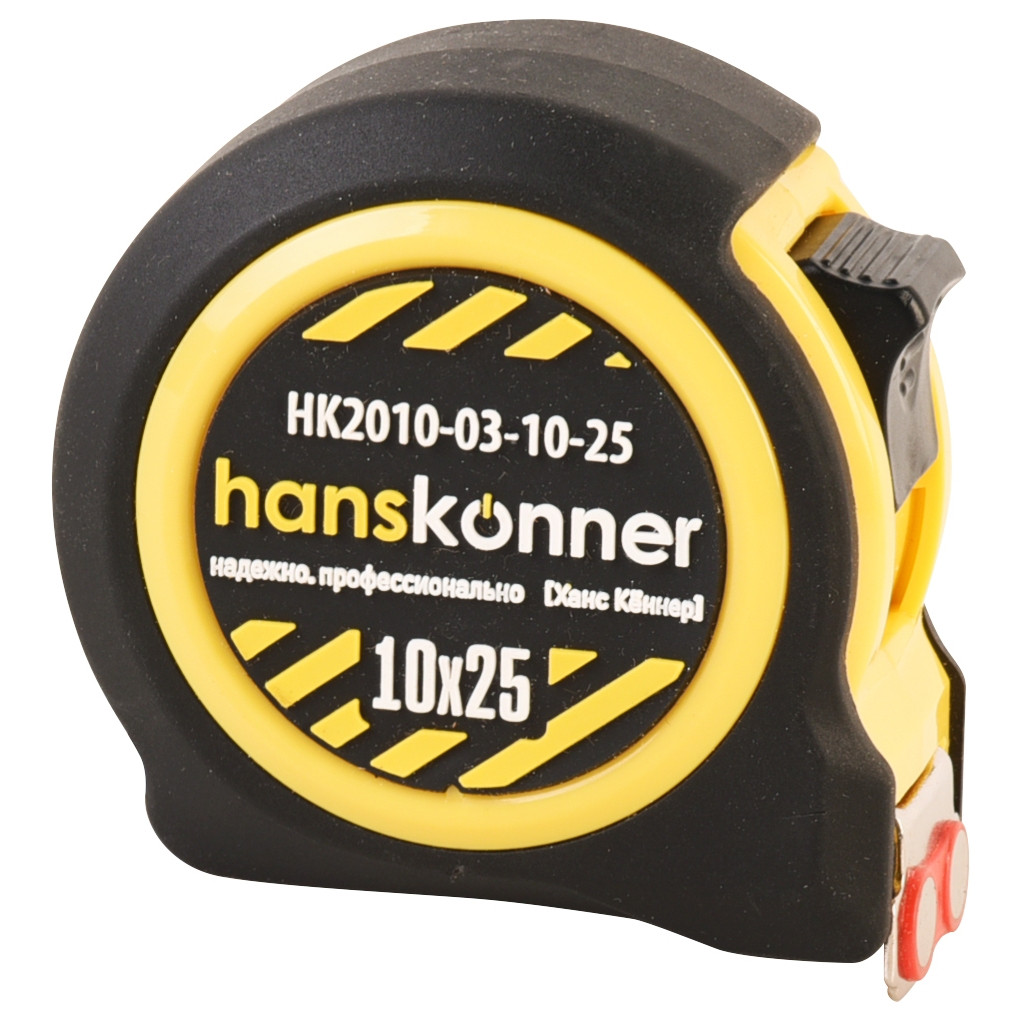 Рулетка Hanskonner 10м HK2010-03-10-25