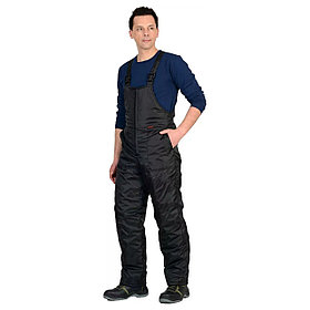 Полукомбинезон зимний  СИРИУС черный 104-108/170-176 43313