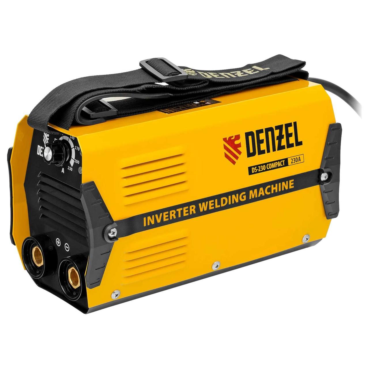 Аппарат инвертор дуговой сварки Denzel DS-230 Compact 230А 94374