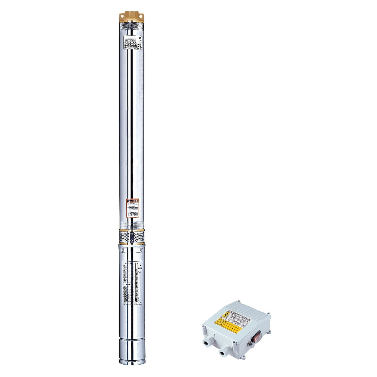 Насос скважинный с пультом управления LEO 4XR10/13-2.2, фото 1