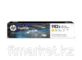 HP 982X Yellow Original PageWide Crtg для HP PageWide Enterprise Color 765,780,785, фото 1