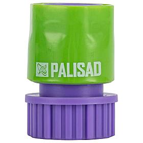 Соединитель быстросъемный пластмассовый Palisad аквастоп внутренняя резьба 3/4" 66170