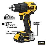 Аккумуляторная дрель-шуруповерт DeWALT DCD708D2T-QW, фото 3