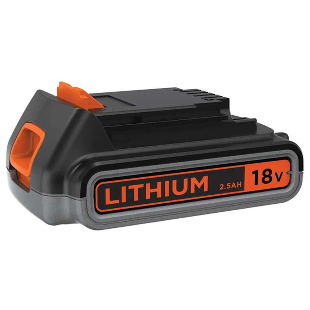 Аккумулятор BLACK+DECKER Li-Ion 18В 2.5Ач BL2518-XJ