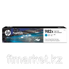 HP 982X Cyan Original PageWide Crtg для HP PageWide Enterprise Color 765,780,785, фото 1