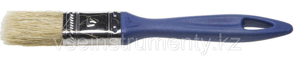 STAYER Universal, 25 мм, 1″, натуральная щетина, пластмассовая ручка, все виды ЛКМ, плоская кисть,, фото 1