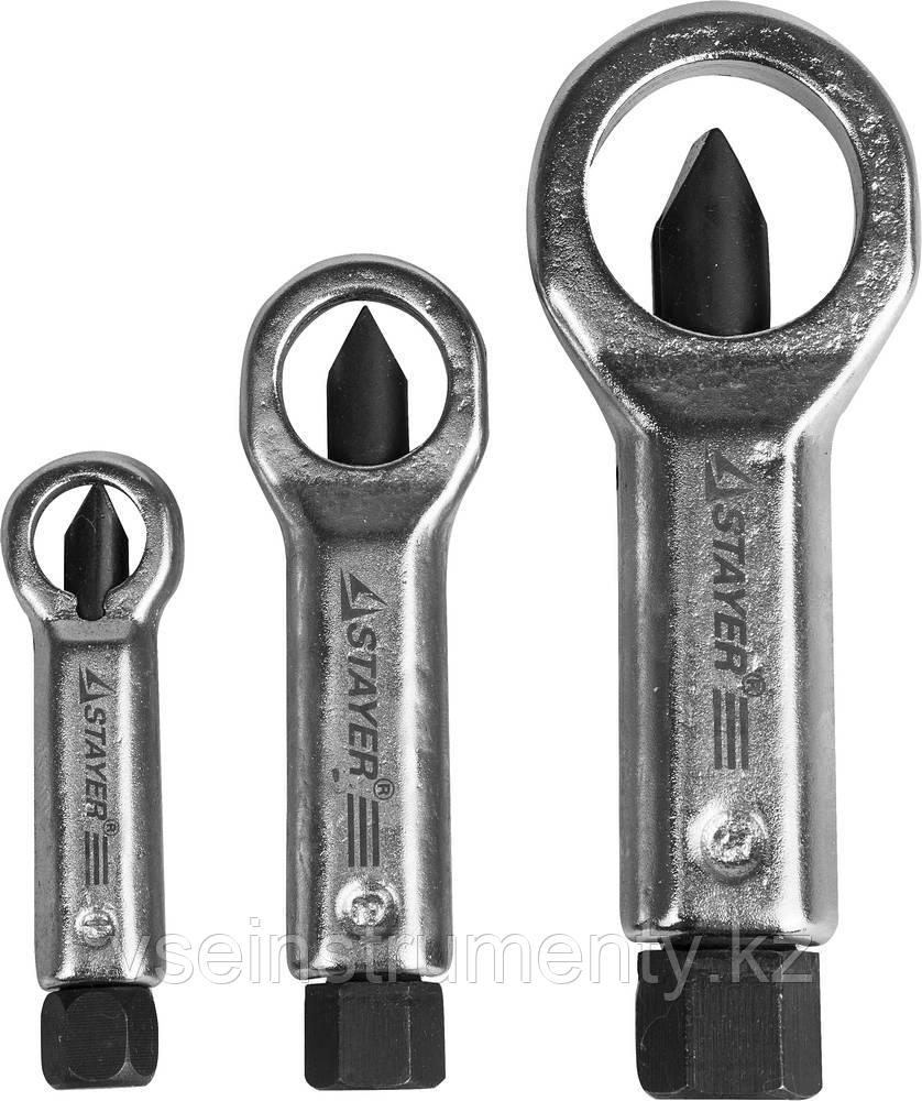 STAYER 3 шт, набор съемников прикипевших соединений, Professional (43213-H3), фото 1