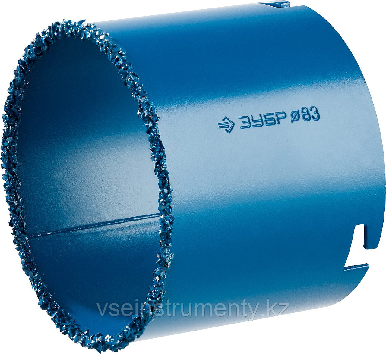 ЗУБР 83 мм, L 55 мм, карбид вольфрама, коронка кольцевая, Профессионал (33350-83), фото 1