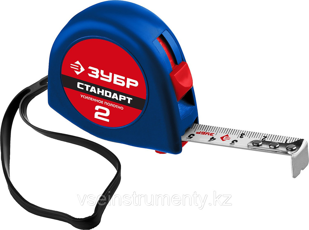 ЗУБР 2 м х 16 мм, рулетка (34016-2), фото 1