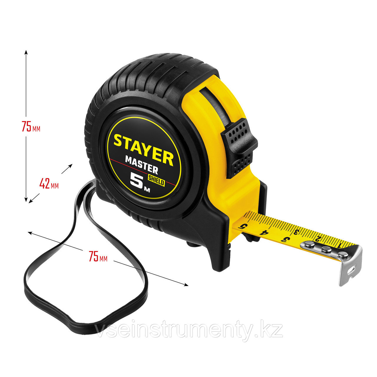 STAYER 5 м х 19 мм, рулетка (34025-05), фото 1