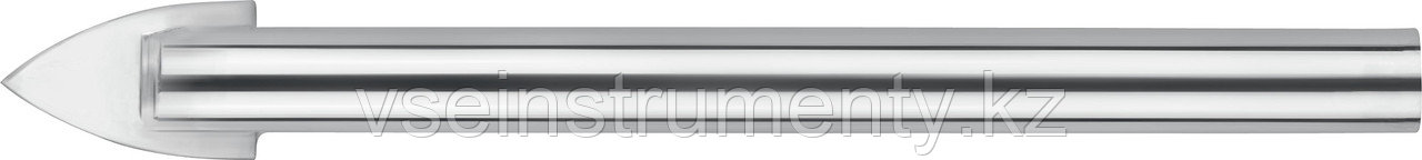 URAGAN 8 мм, 2х кромка, цилиндр хвостовик, Сверло по стеклу и кафелю (29830-08), фото 1