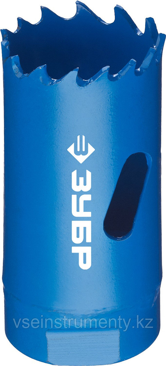 ЗУБР 25 мм, сталь Р6М5, биметаллическая коронка (29531-025), фото 1