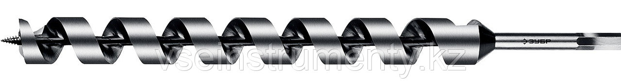 ЗУБР 40 x 450/360 мм, шестигранный хвостовик, cверло левиса по дереву, Профессионал (2948-450-40), фото 1