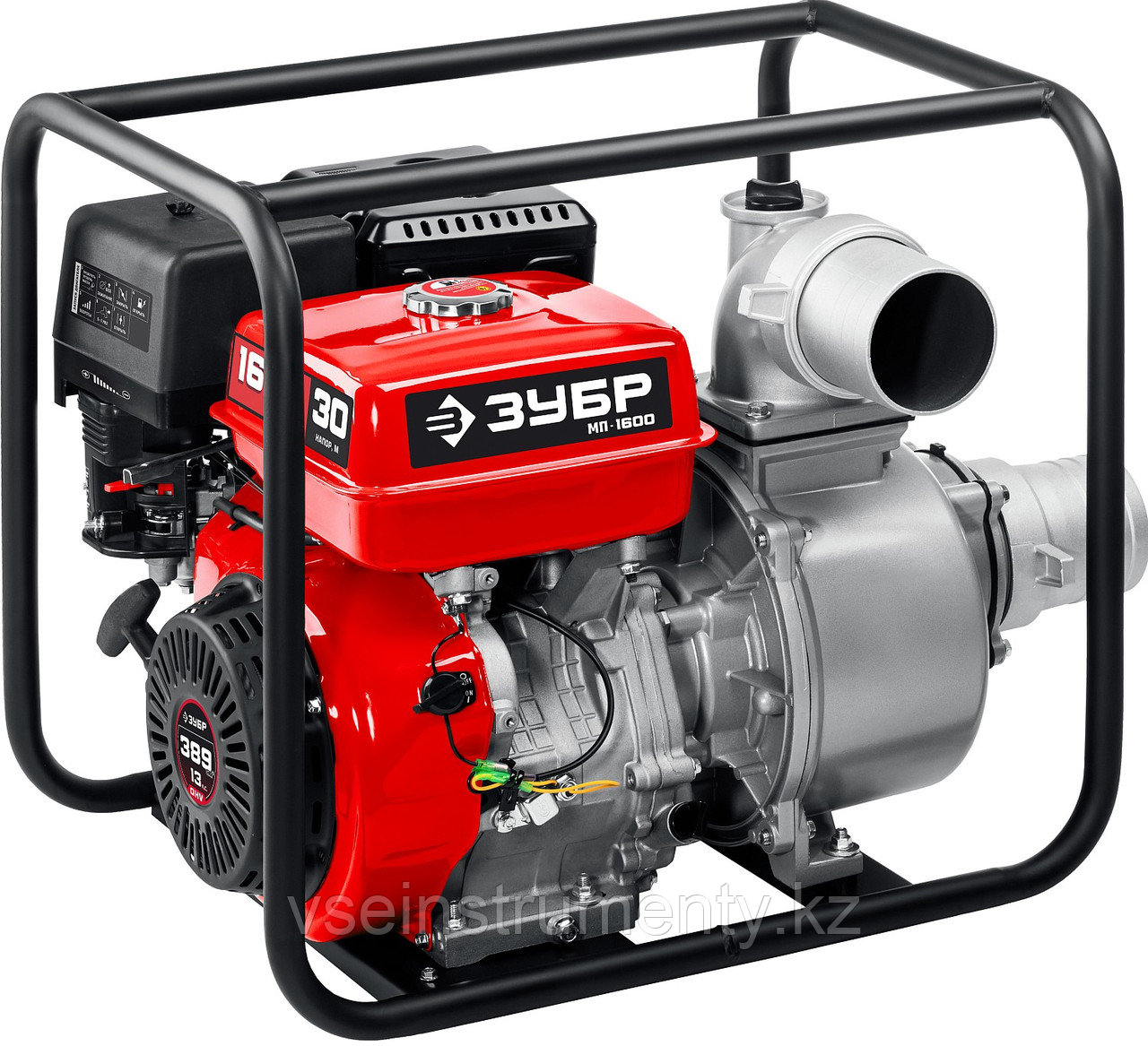 ЗУБР 1600 л/мин, мотопомпа бензиновая (МП-1600), фото 1
