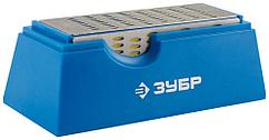 ЗУБР 150 х 50 мм, P200 / 300 / 400 / 600, на подставке, четырехсторонний алмазный брусок (33397-150-50)