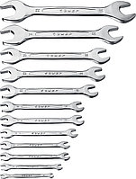 ЗУБР 12 шт, 6 - 32 мм, набор рожковых гаечных ключей, Профессионал (27011-H12)