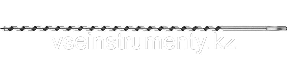 URAGAN 8 х 450/360 мм, шестигранный хвостовик, сверло левиса по дереву (29465-450-08), фото 1