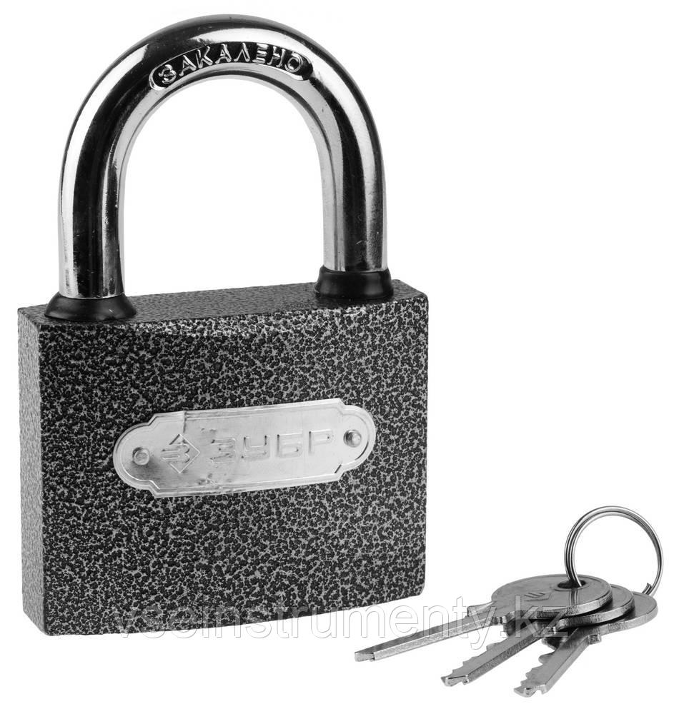 ЗУБР 75 мм, металлический корпус, навесной замок (3712-75), фото 1