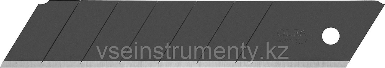 OLFA EXCEL BLACK, 25 х 126 х 0.7 мм, 5 шт, сегментированные лезвия (OL-HBB-5B), фото 1